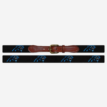 NFL Needlepoint Belt by Smathers & Branson - Carolina Panthers
