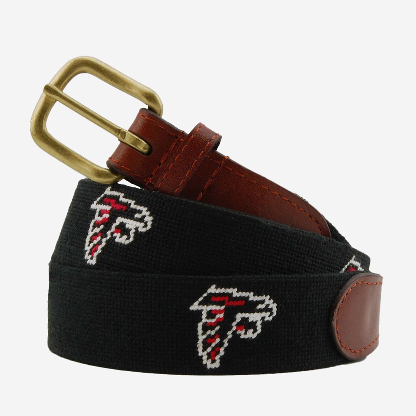 NFL Needlepoint Belt by Smathers & Branson - Atlanta Falcons