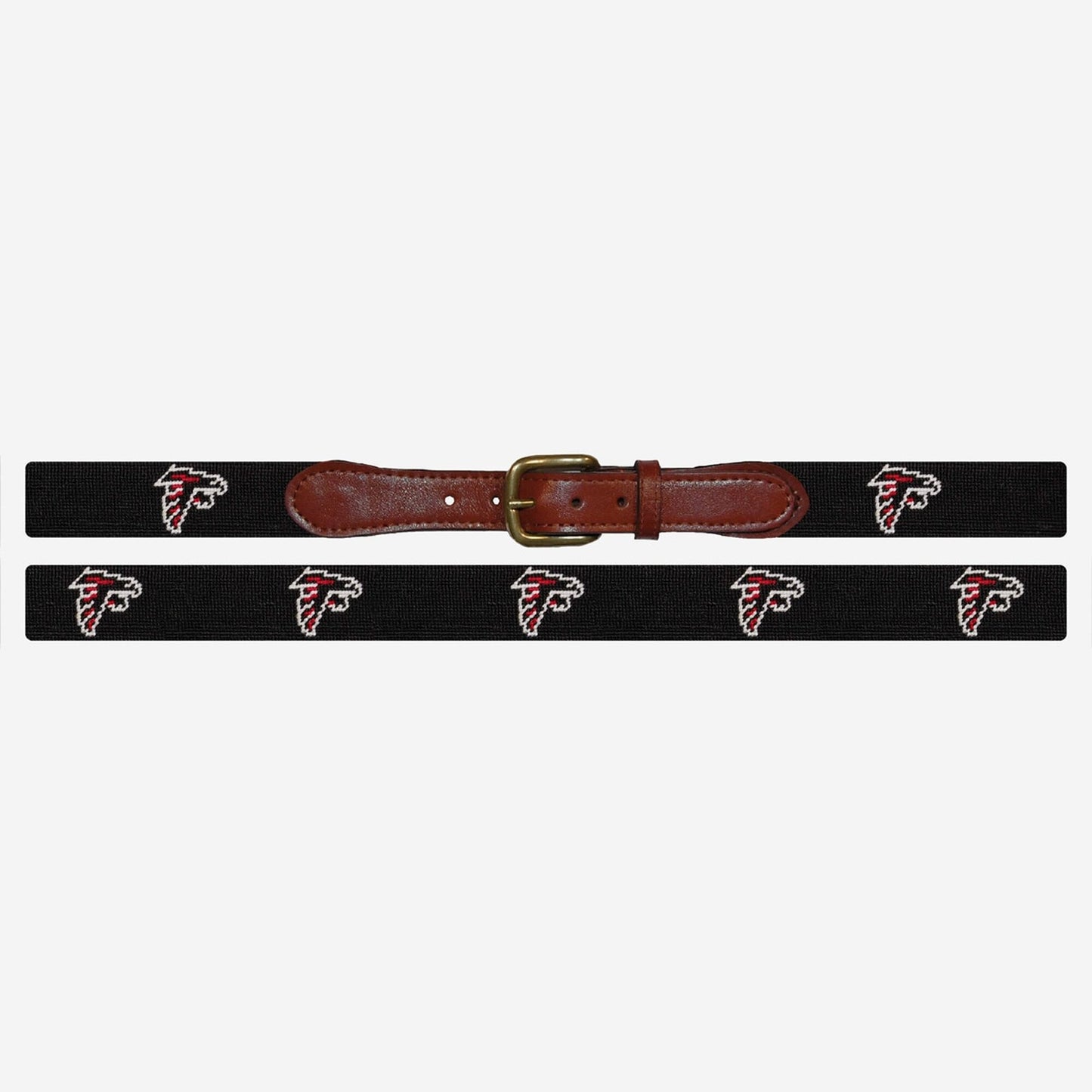 NFL Needlepoint Belt by Smathers & Branson - Atlanta Falcons