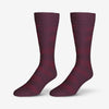 Burgundy Palm Leaf