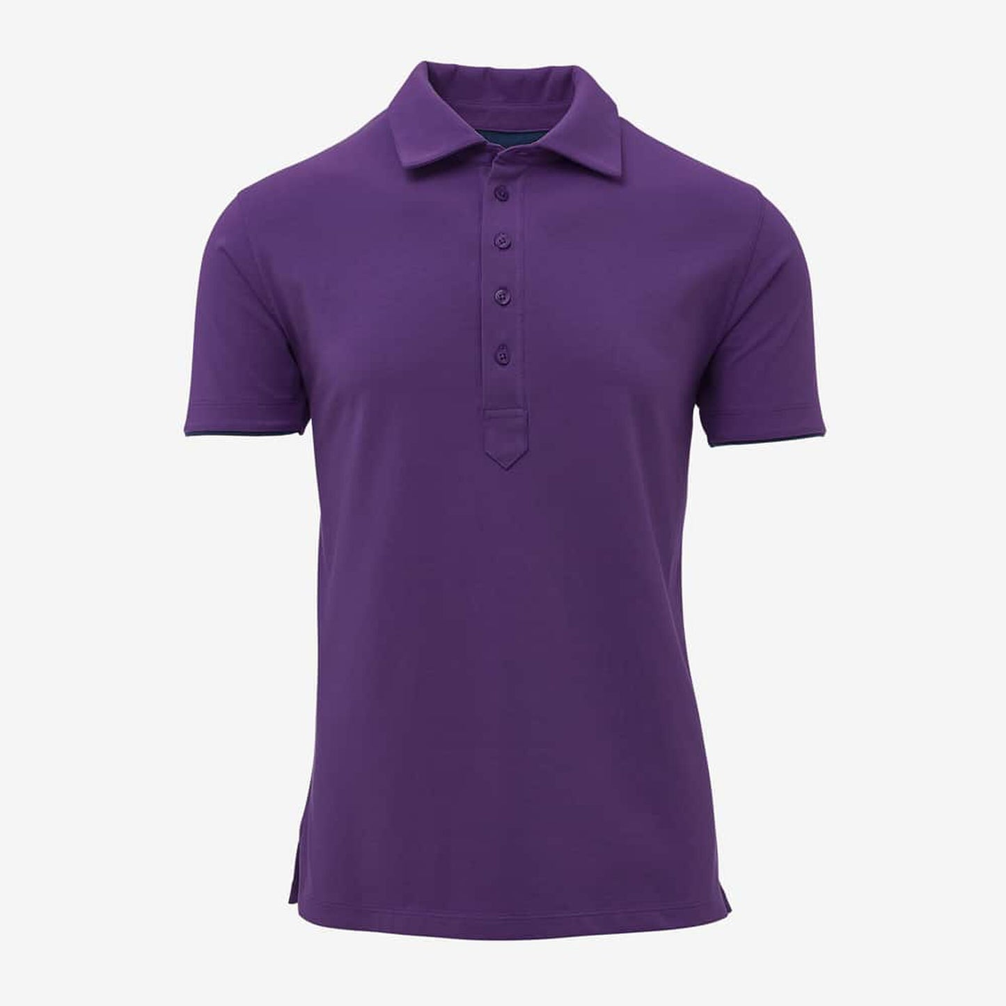 Cool Touch Pima Cotton Polo - Blackberry