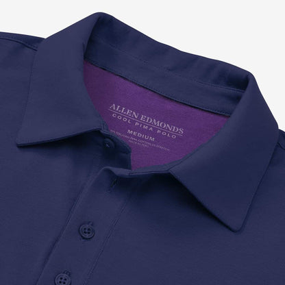 Cool Touch Pima Cotton Polo - Navy