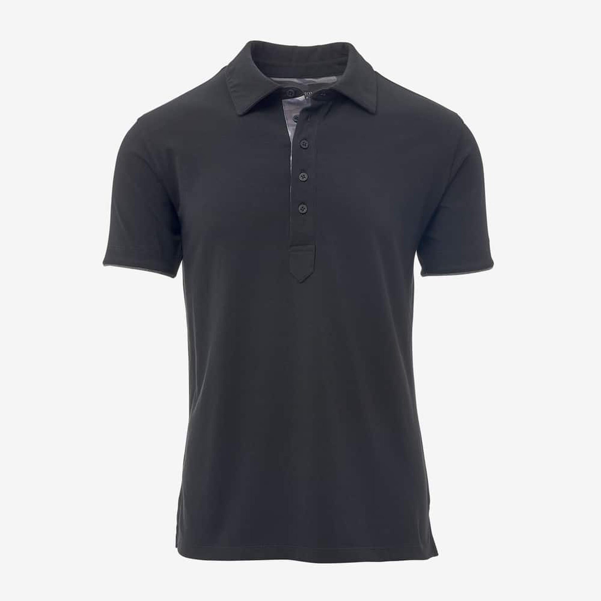 Cool Touch Pima Cotton Polo - Black