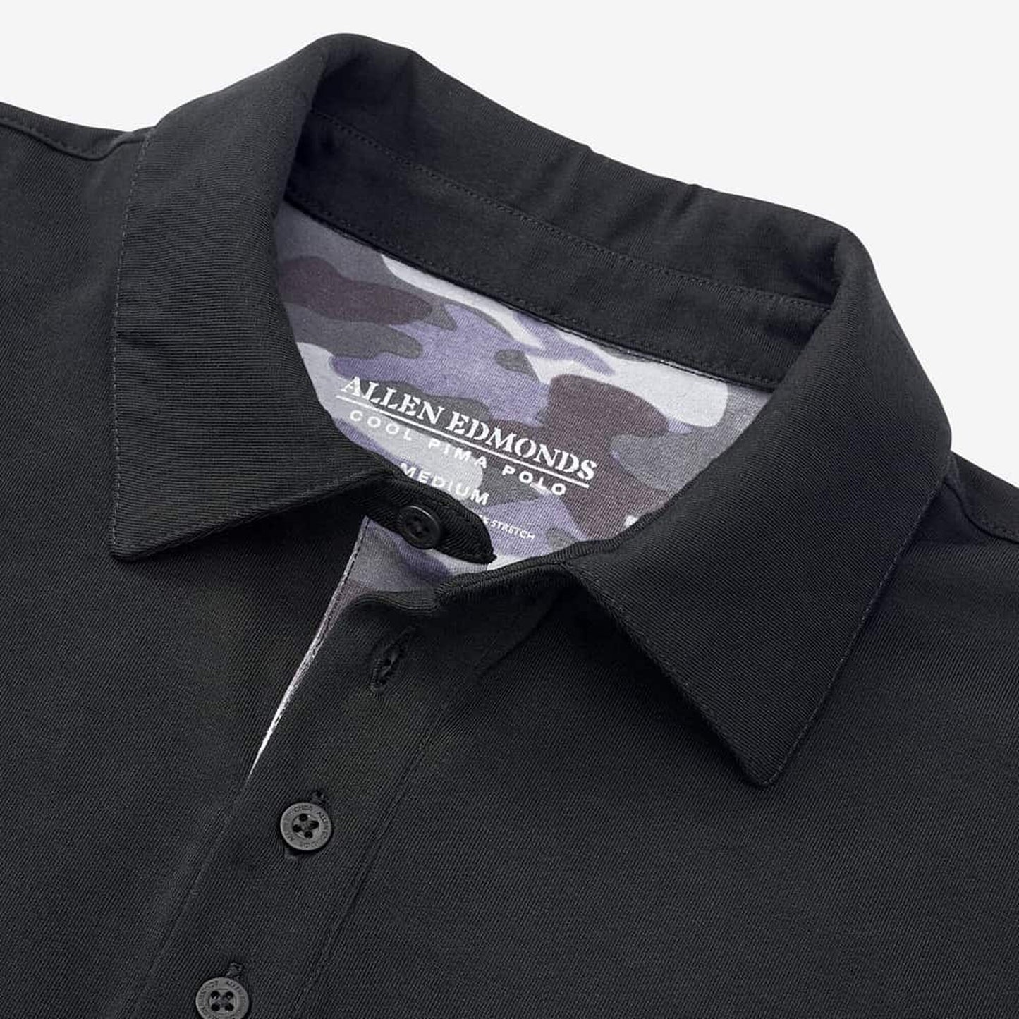Cool Touch Pima Cotton Polo - Black