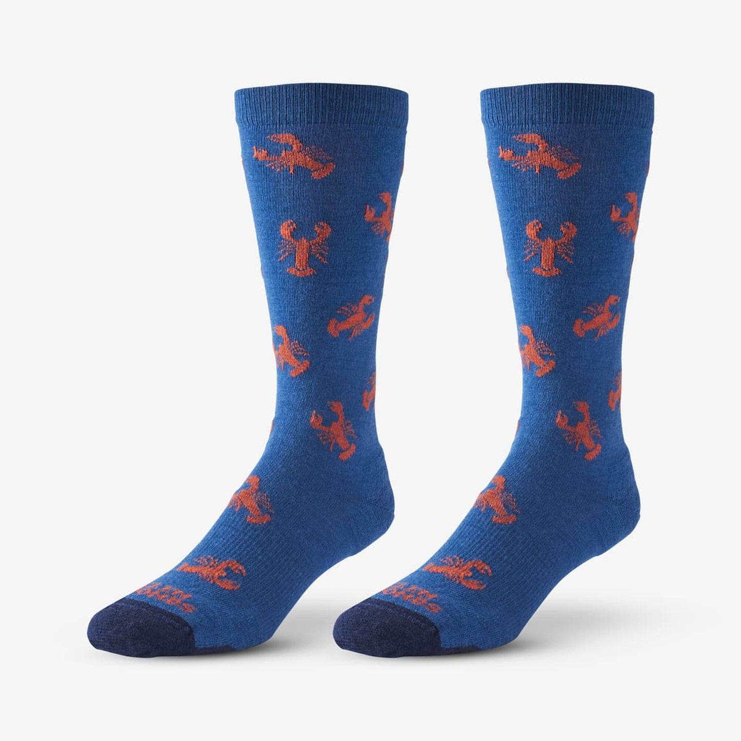 Lobster Pattern Merino Cool™ Dress Socks - Blue