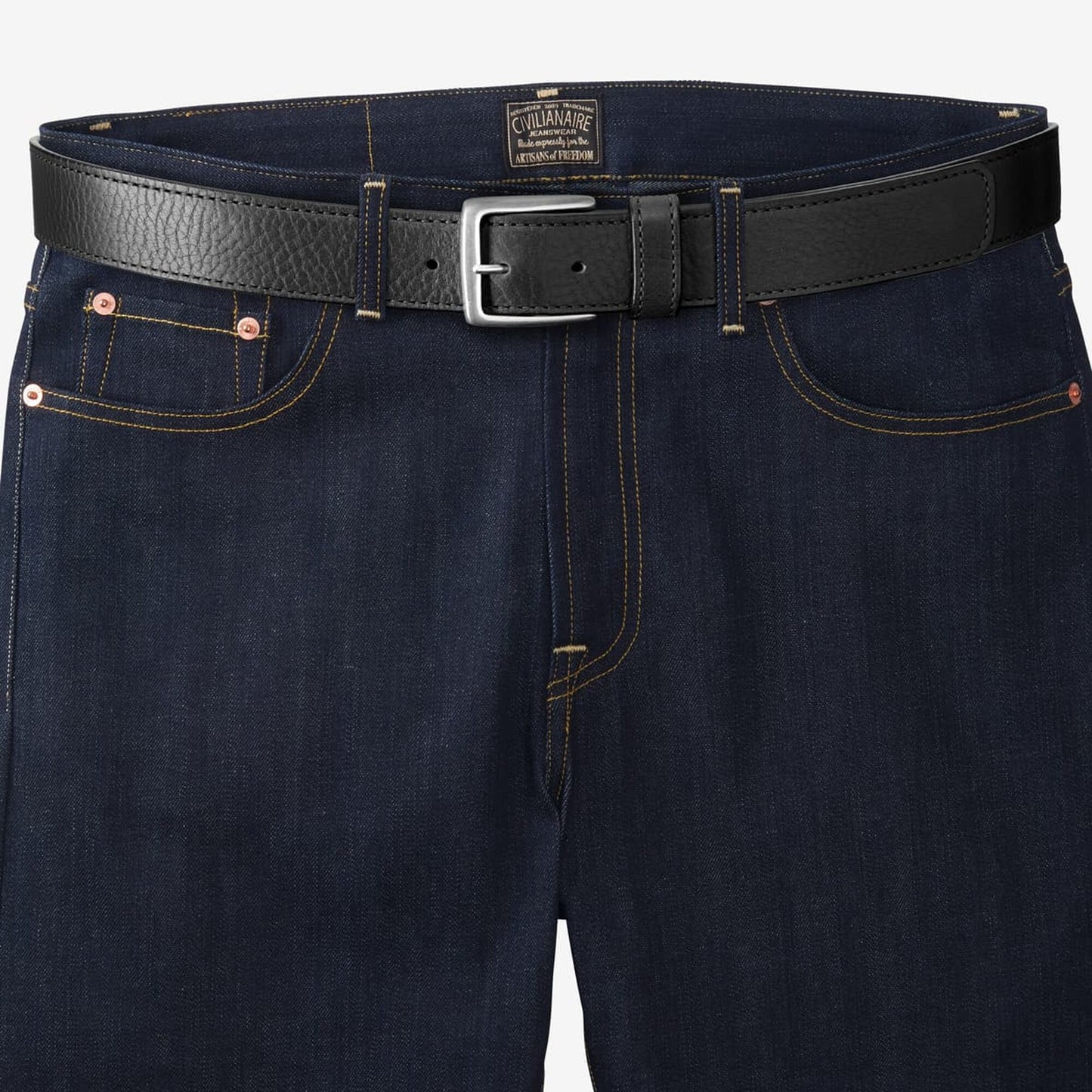 Commander Street Casual Belt - Black