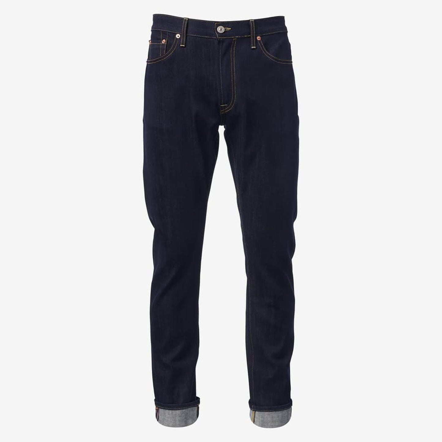 Walker Slim Straight Leg Jean in Overdye Raw by Civilianaire - Overdye Raw Blue