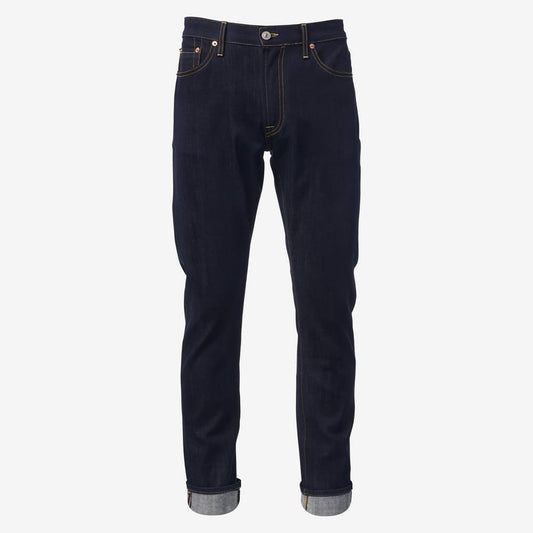 Walker Slim Straight Leg Jean in Overdye Raw by Civilianaire - Overdye Raw Blue