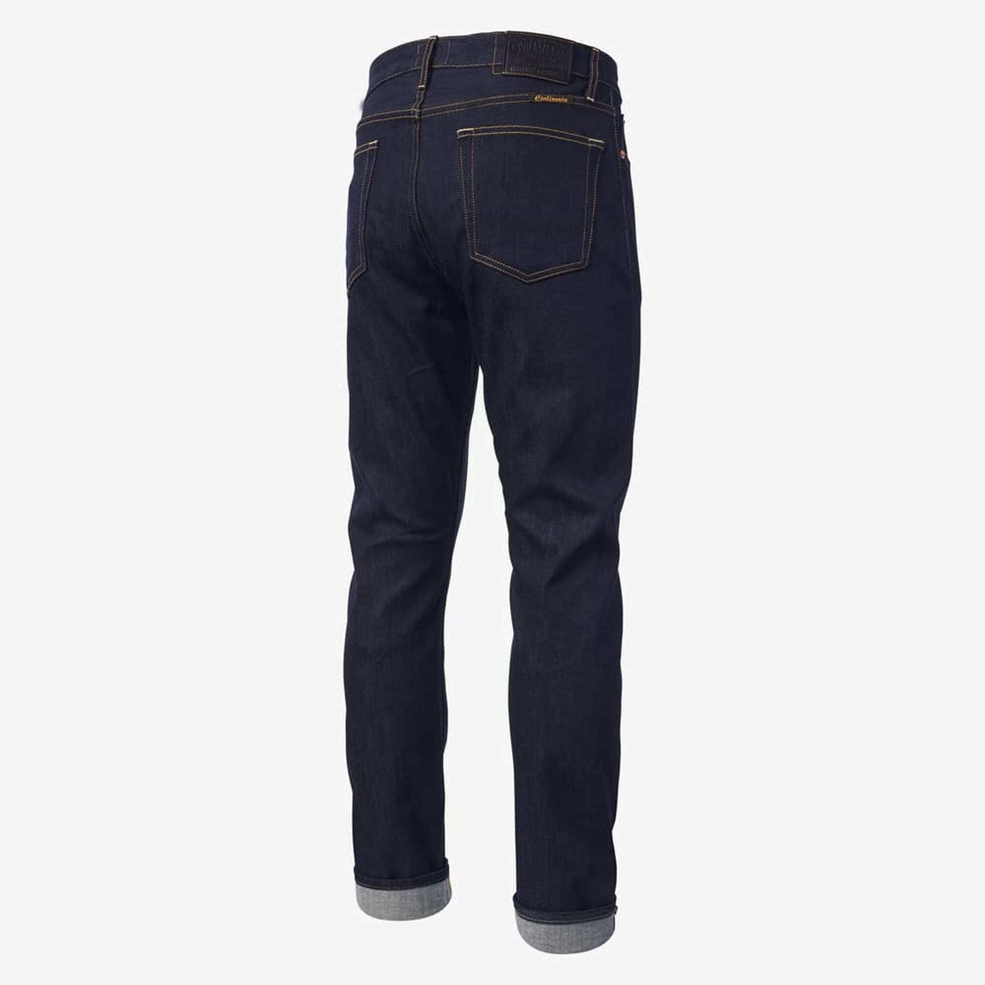 Walker Slim Straight Leg Jean in Overdye Raw by Civilianaire - Overdye Raw Blue
