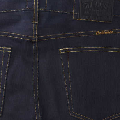 Walker Slim Straight Leg Jean in Overdye Raw by Civilianaire - Overdye Raw Blue