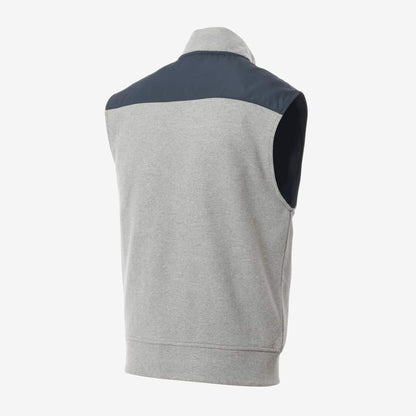James Zip Front Vest - Charcoal