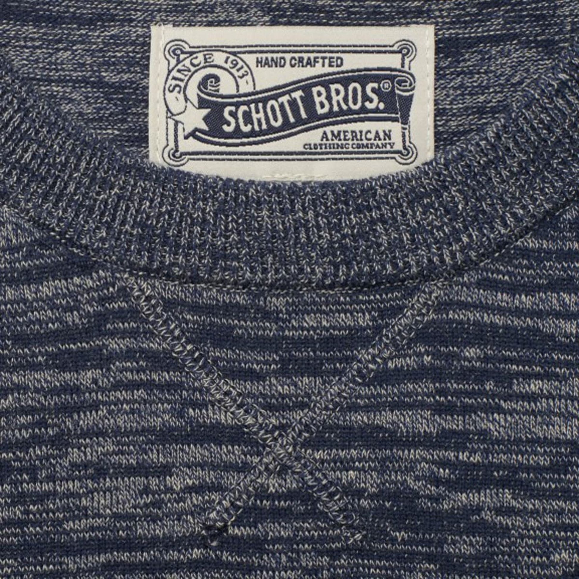 Crew Neck Sweater - Blue