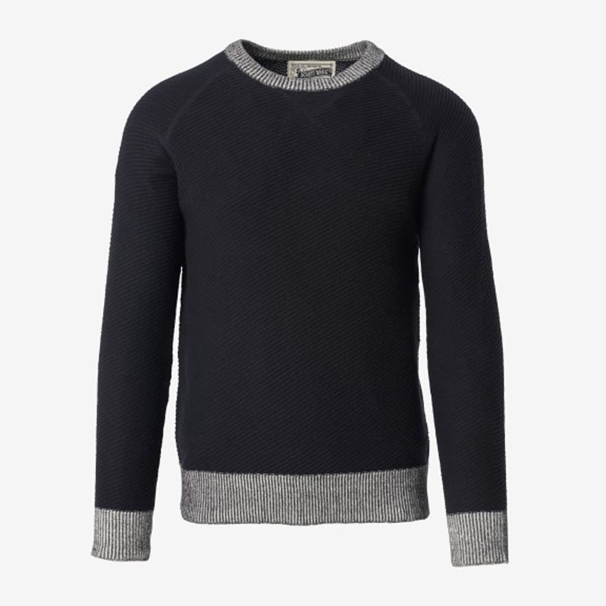 Crew Neck Sweater - Navy