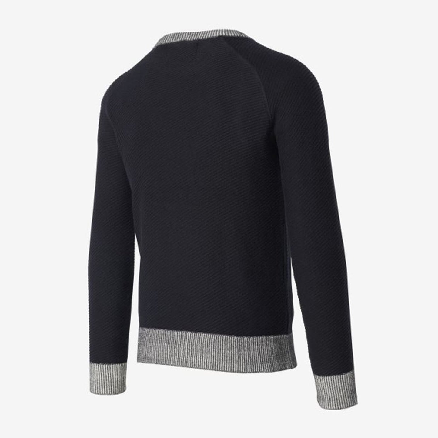 Crew Neck Sweater - Navy