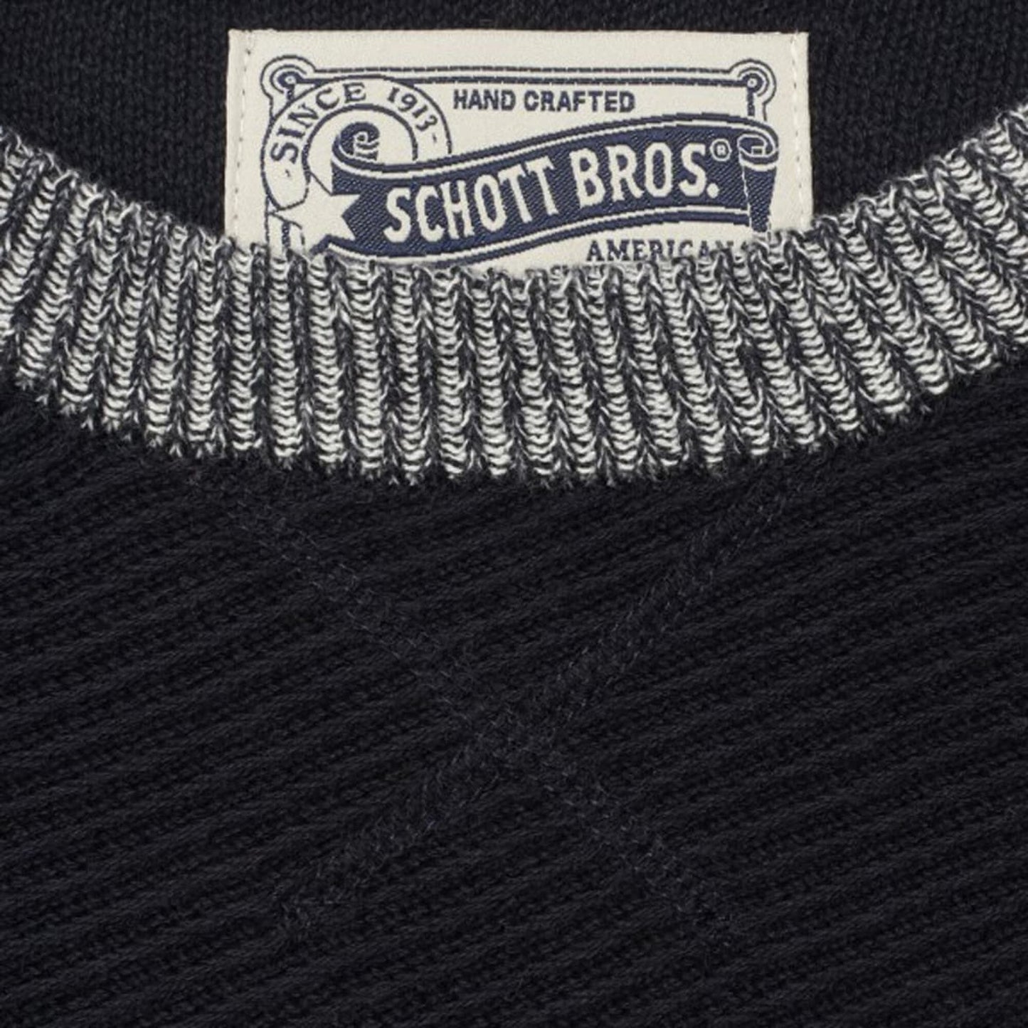Crew Neck Sweater - Navy