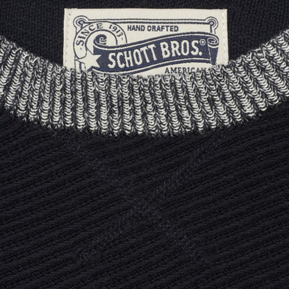 Crew Neck Sweater - Navy