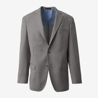 Textured Blazer - Grey