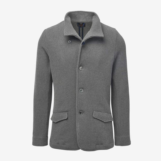 Knit Blazer - Grey