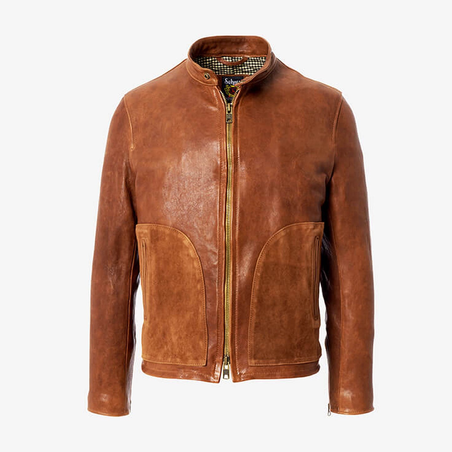 Cafe Racer Jacket - Brown
