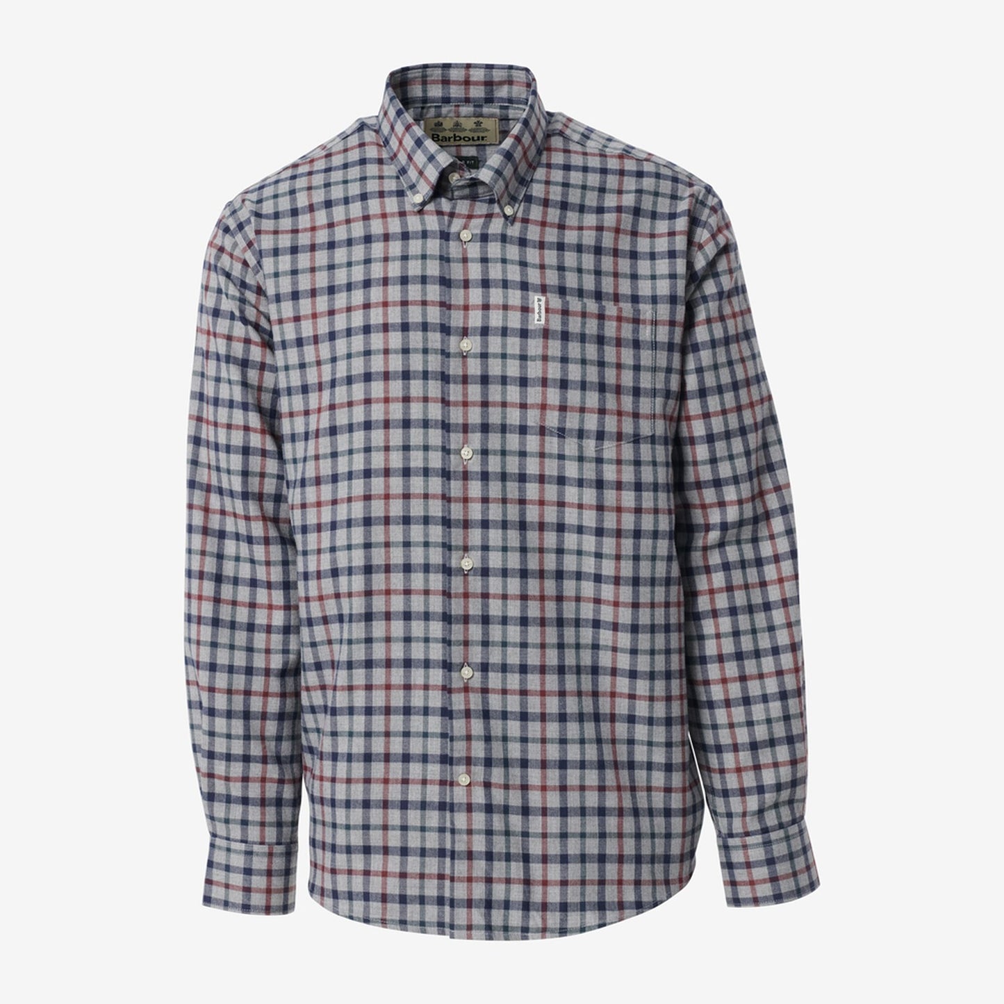Coll Check Shirt - Grey