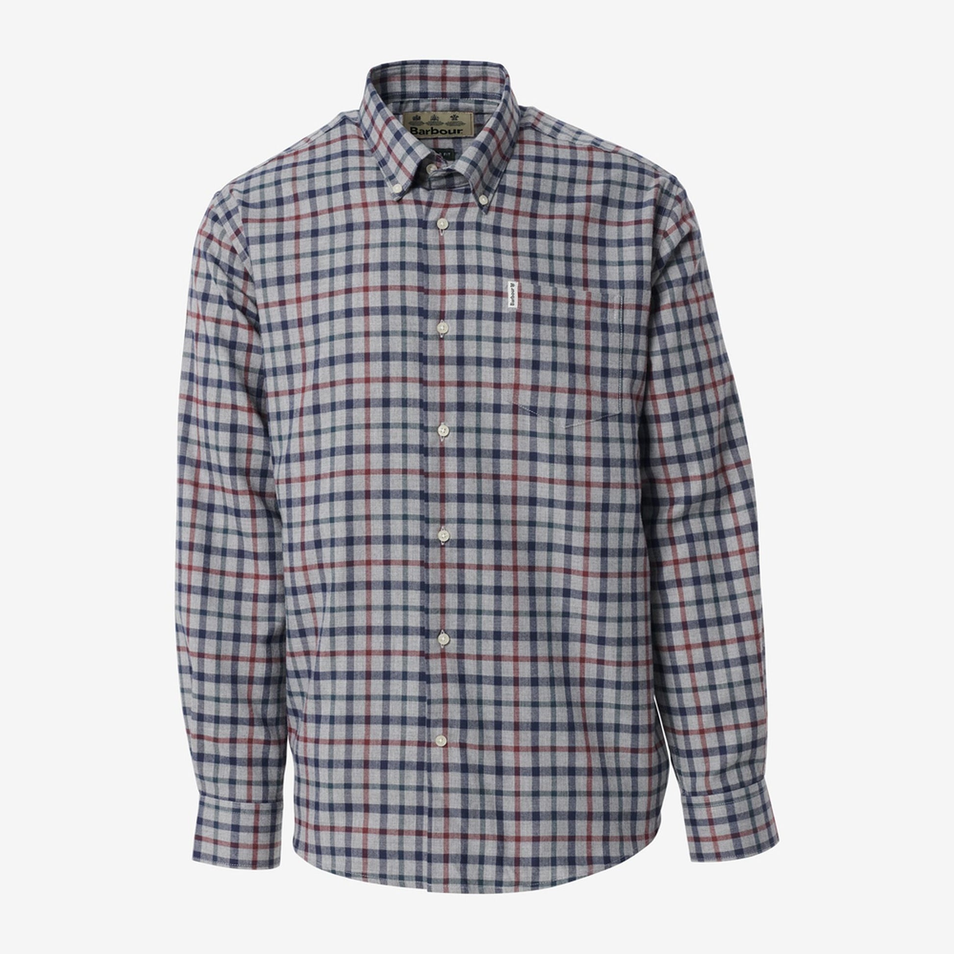 Coll Check Shirt - Grey