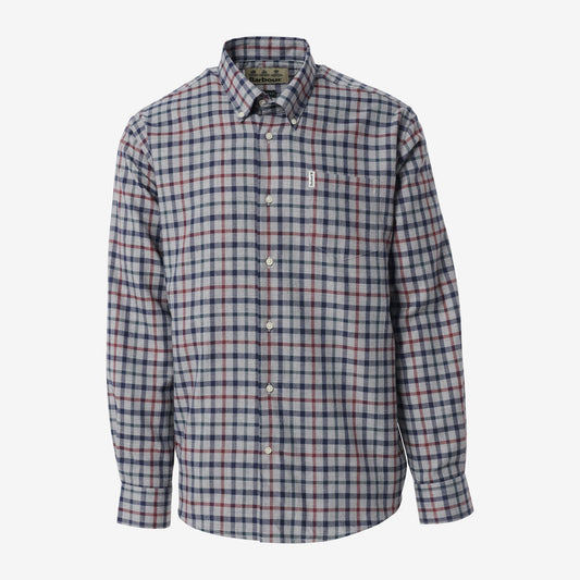 Coll Check Shirt - Grey
