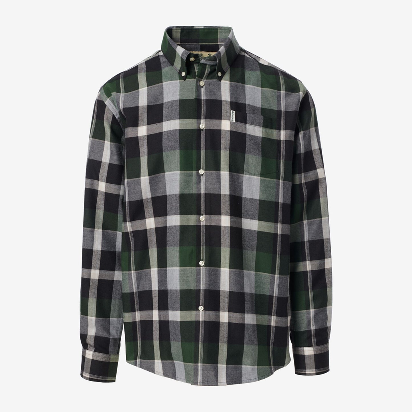 Dennis Highland Check Shirt - Olive