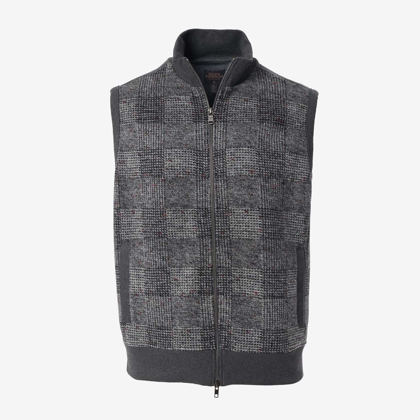 Patchwork Vest - Grey