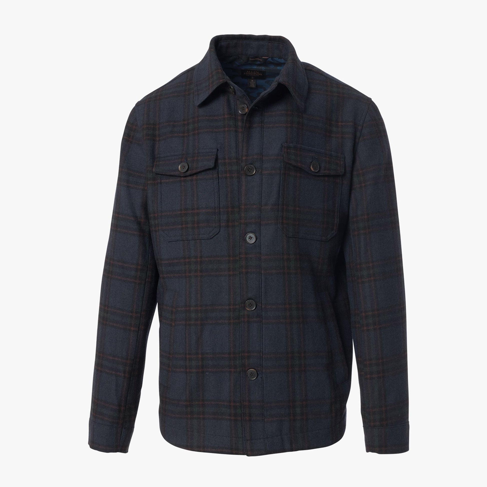Wool Chore Coat - Navy