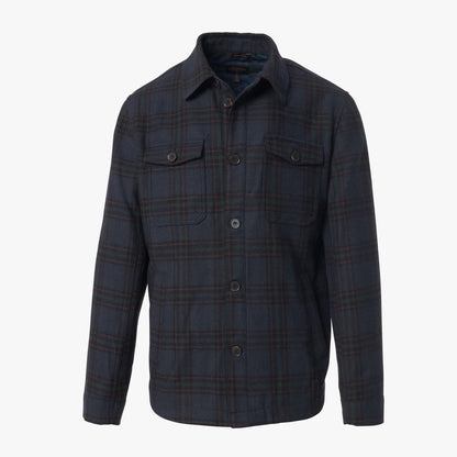 Wool Chore Coat - Navy