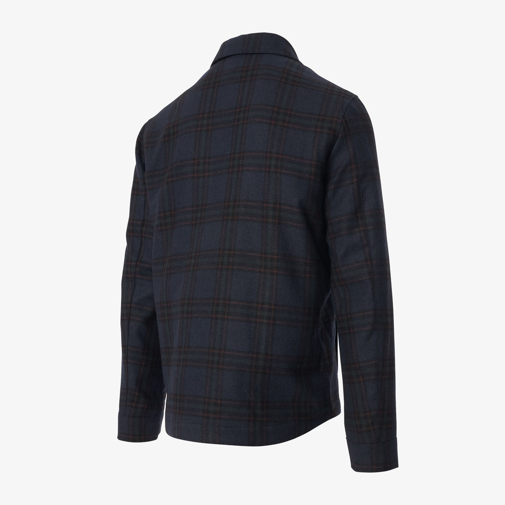 Wool Chore Coat - Navy