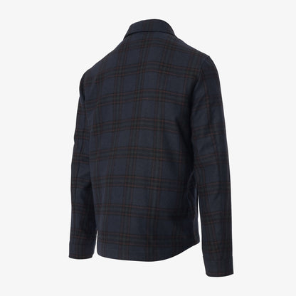 Wool Chore Coat - Navy
