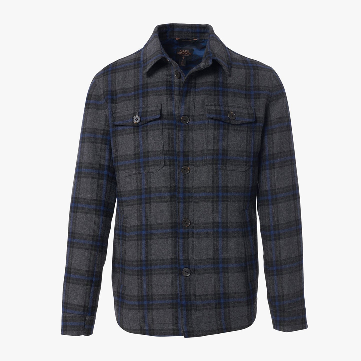 Wool Chore Coat - Grey Plaid