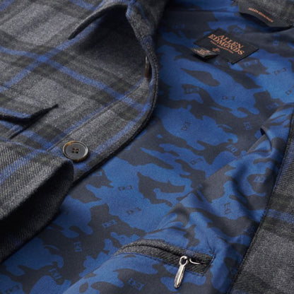 Wool Chore Coat - Grey Plaid