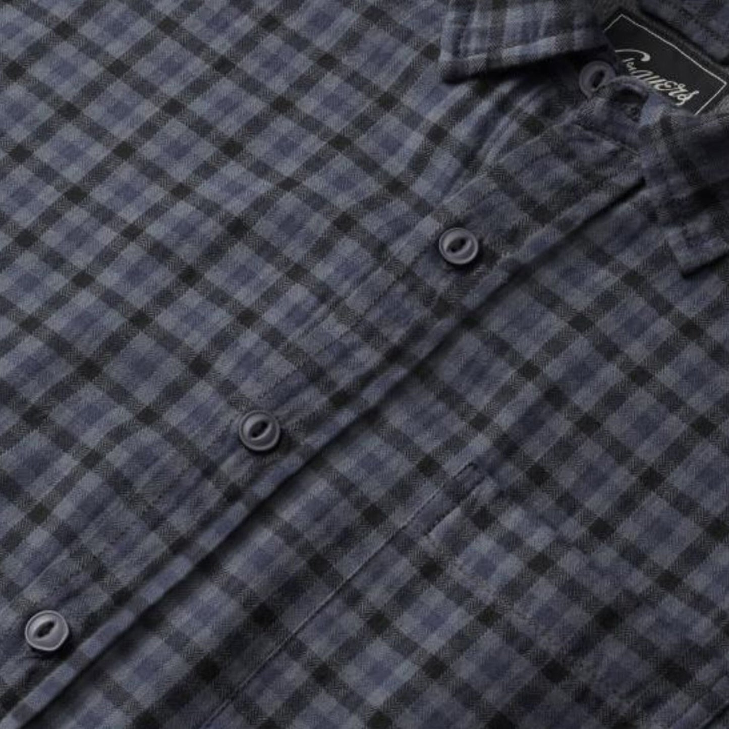 Draycott Gingham Shirt - Navy
