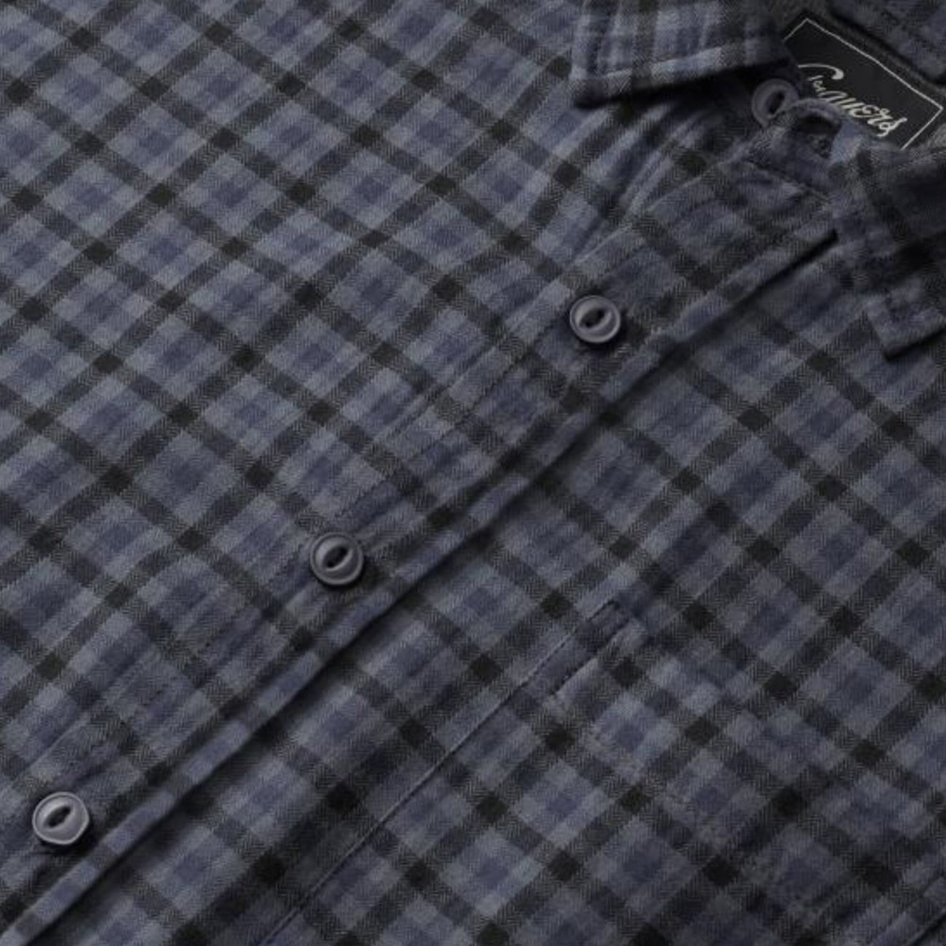 Draycott Gingham Shirt - Navy
