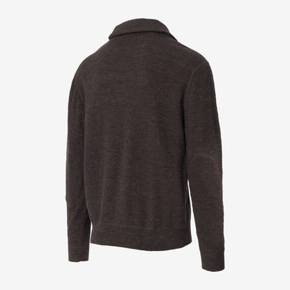 Avalon Shawl Cardigan Sweater - Brown