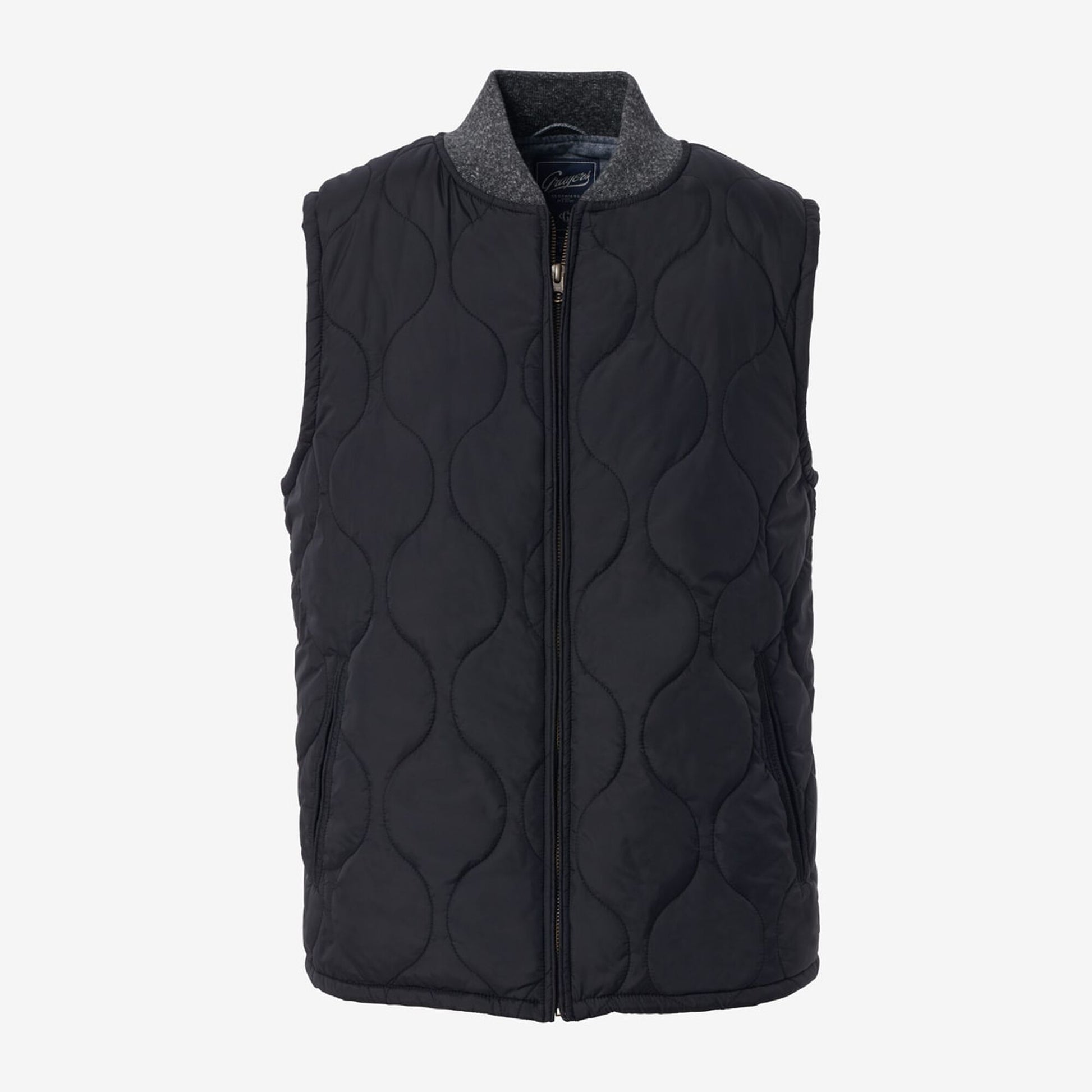 MacKay Quilted Vest - Black