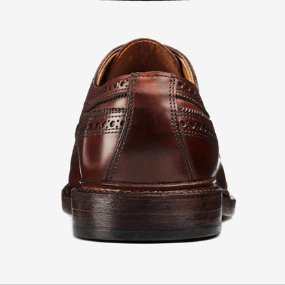 Macneil 2.0 Dress Wingtip Blucher Shoe - Dark Chili