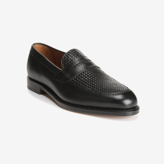 Lake Bluff Weave Dress Loafer - Black