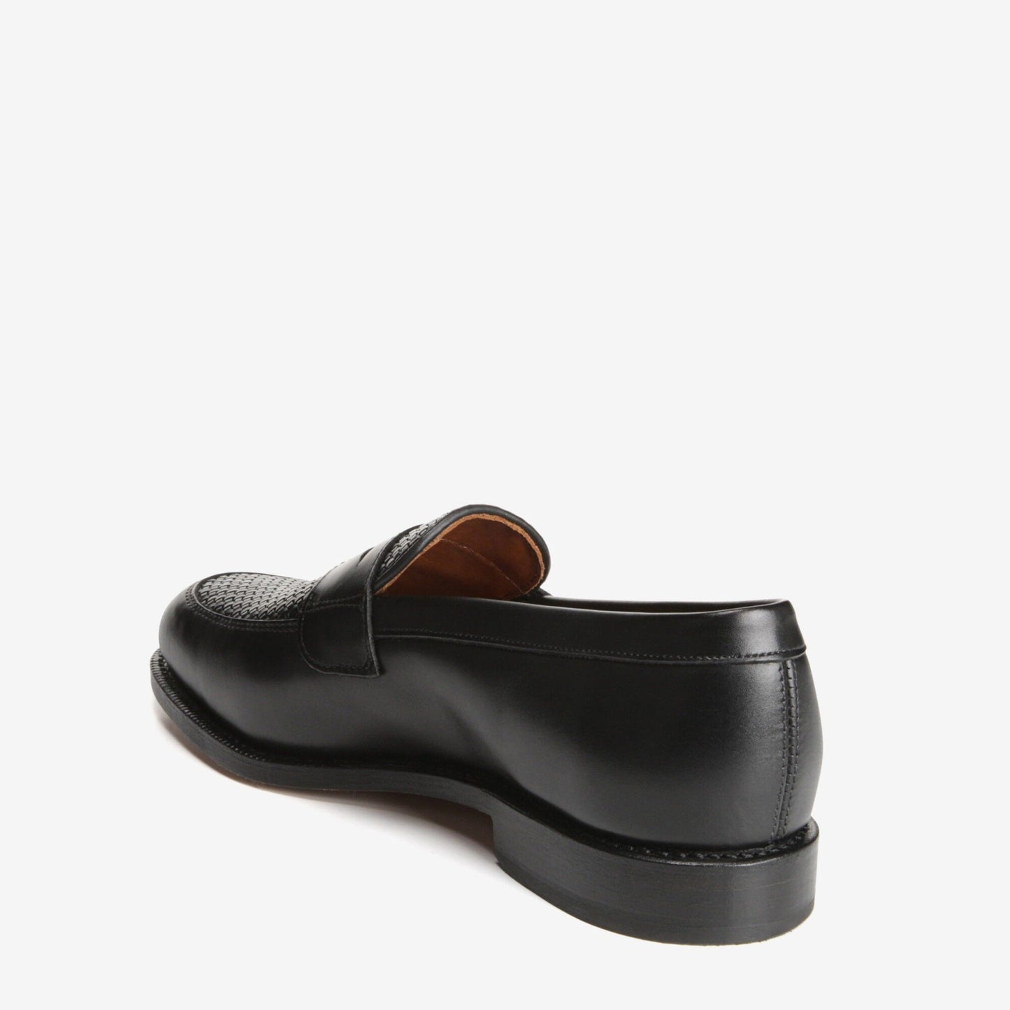 Lake Bluff Weave Dress Loafer - Black
