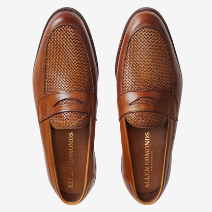 Lake Bluff Weave Dress Loafer - Walnut