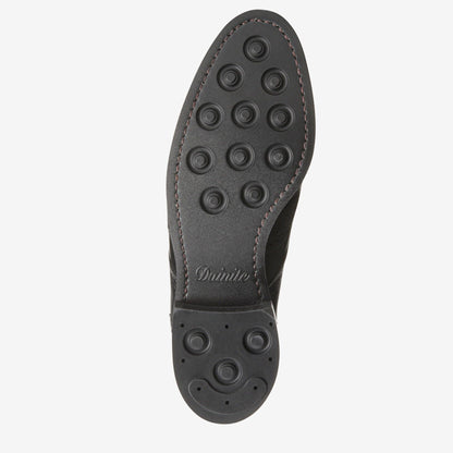 Dalton Wingtip Dress Boots with Dainite Rubber Sole - Black