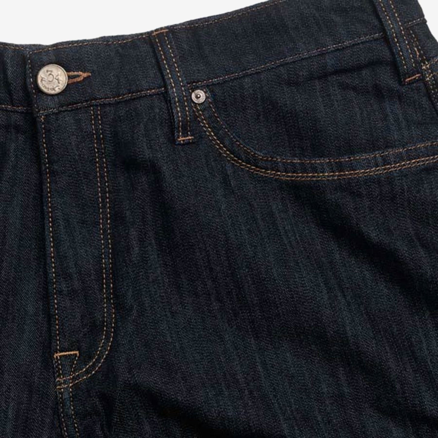 Dark Blue Mercerized Rinse Charisma Classic Fit Jeans - Dark Blue Mercerized Rinse