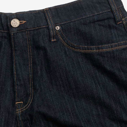 Dark Blue Mercerized Rinse Charisma Classic Fit Jeans - Dark Blue Mercerized Rinse