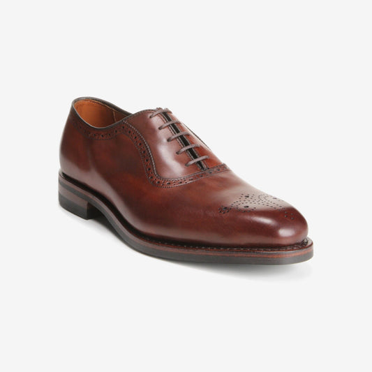 Cornwallis Dress Oxford with Dainite Rubber Sole - Dark Chili