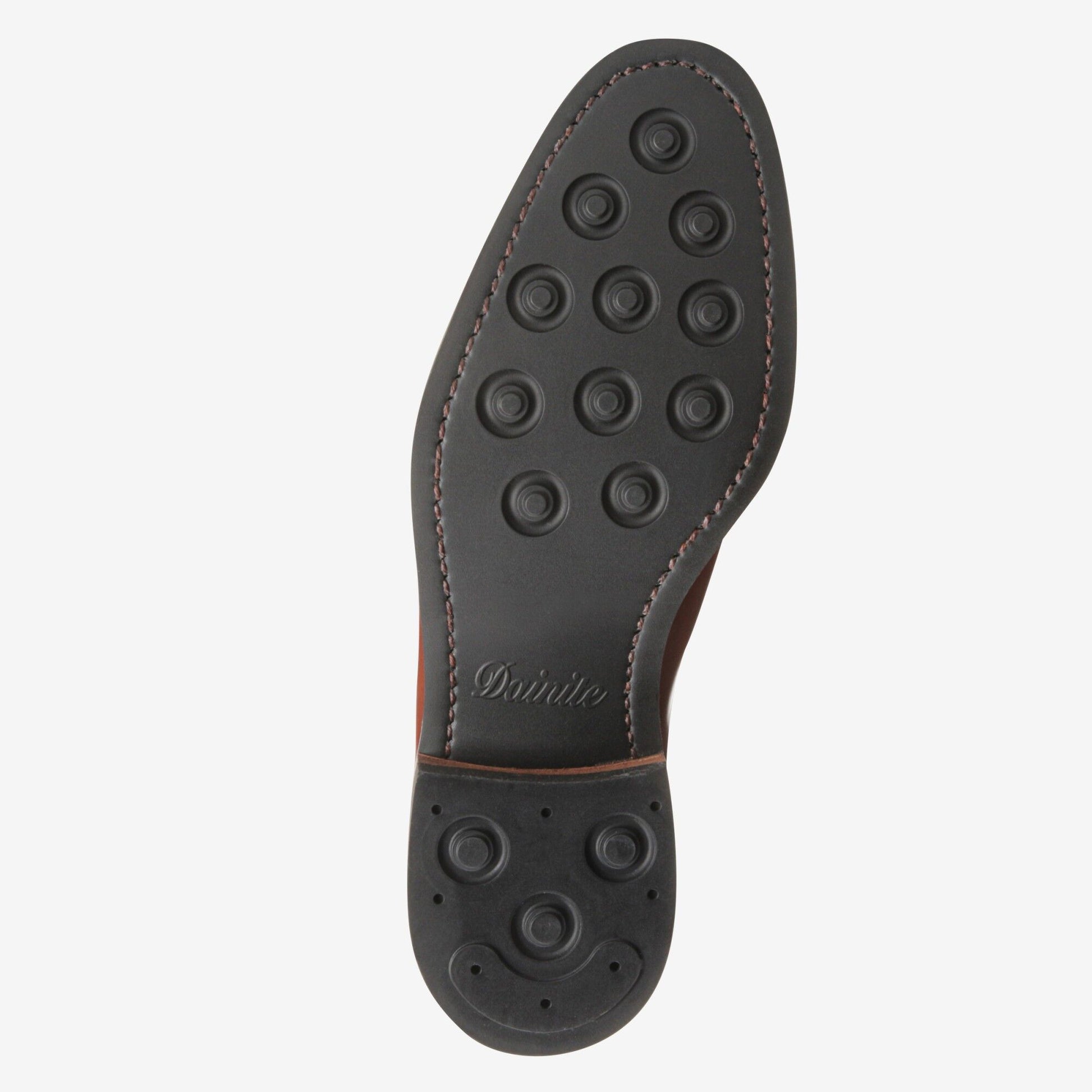 Cornwallis Dress Oxford with Dainite Rubber Sole - Dark Chili