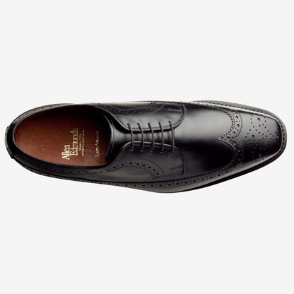 Larchmont Wingtip Dress Shoe - Black Calfskin Leather