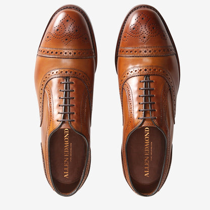 Strand Cap-Toe Oxford with Combination Tap Sole - Walnut