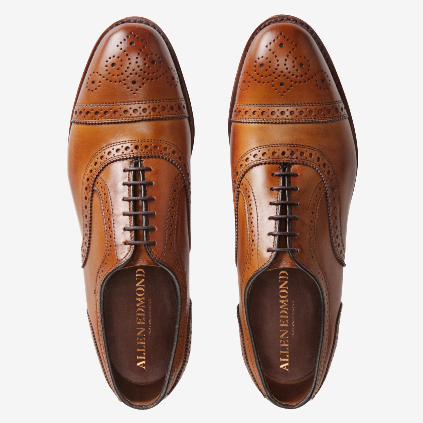 Strand Cap-Toe Oxford - Walnut